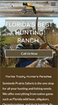 Mobile Screenshot of floridahuntingranch.com